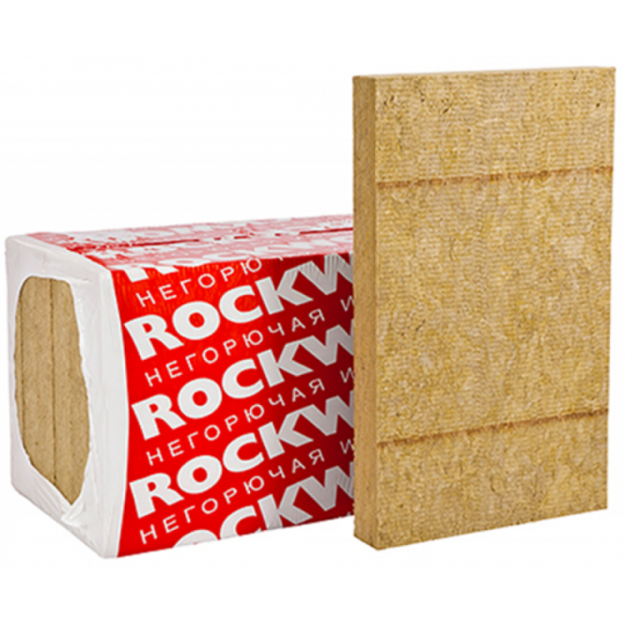 Утеплитель Венти Баттс 50х600х800 Rockwool купить в Перми