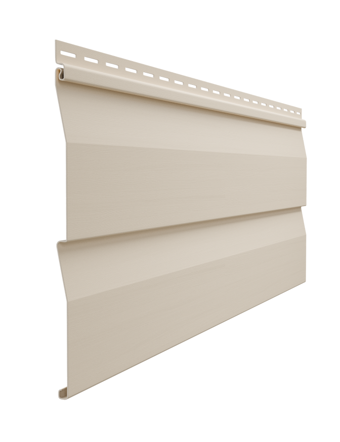 Виниловый сайдинг Docke, Корабельный брус D4.5D STANDARD, Сливки купить в Перми