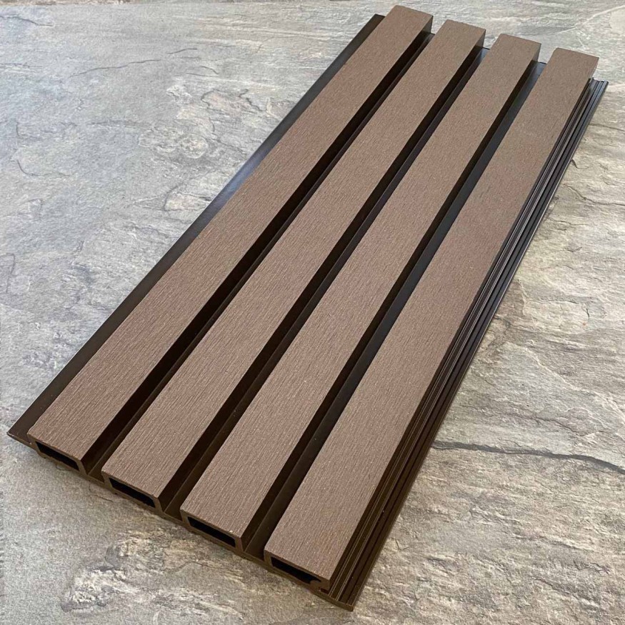 Фасадная реечная панель EasyDecking, Wood-X, Венге купить в Перми
