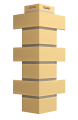Угол Docke, Standard, Flemish (Флемиш) Жёлтый купить в Перми