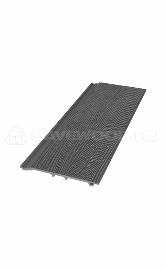 Сайдинг из ДПК SaveWood, SW Cedrus (R), Графит купить в Перми