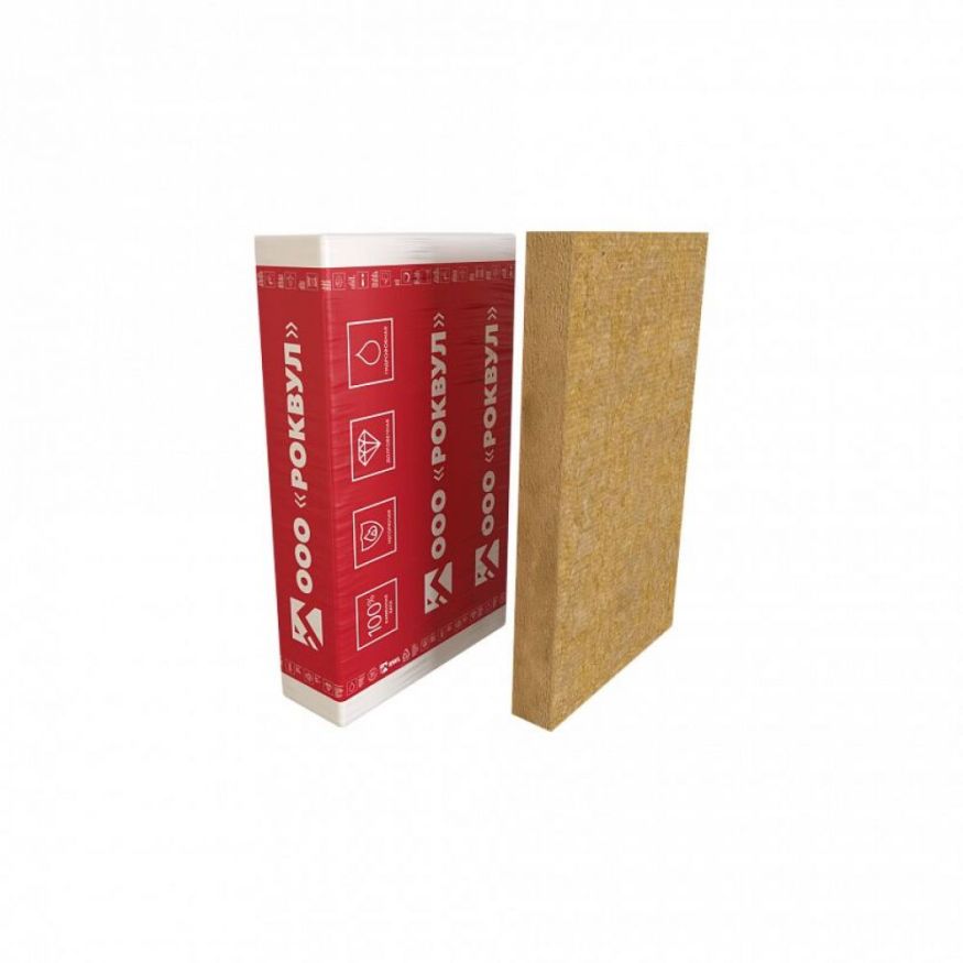 Утеплитель Rockwool ФАСАД БАТТС Оптима 150х600х1200/2шт/1.44м2/0.216м3 (32упак/палл) Rockwool купить в Перми