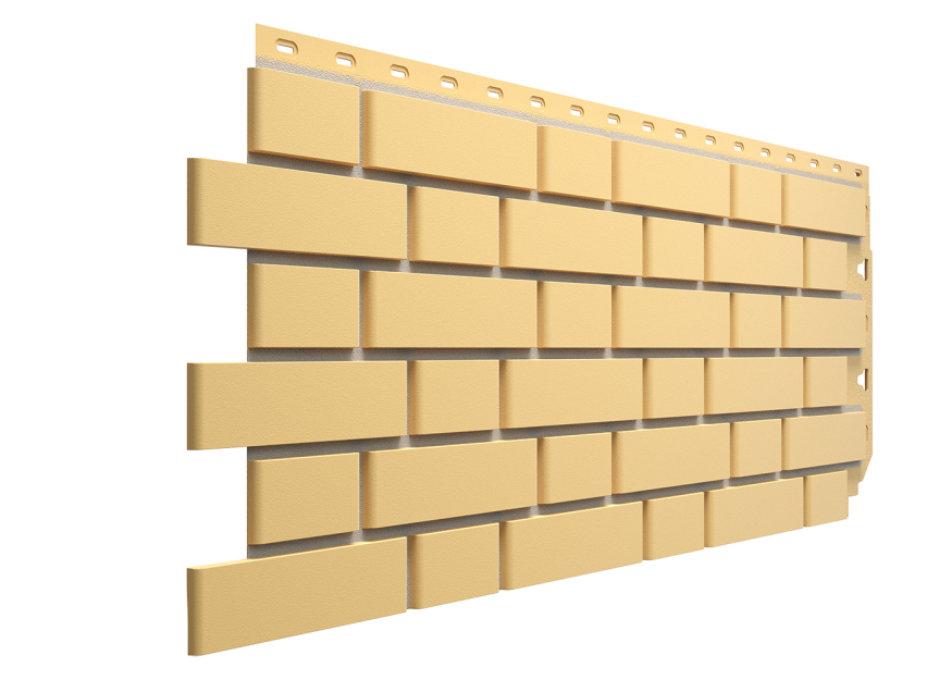 Фасадные панели Docke, Standard, Flemish (Флемиш) Жёлтый купить в Перми