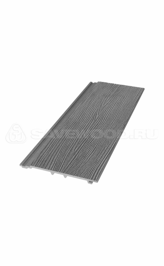 Сайдинг из ДПК SaveWood, SW Cedrus (R), Пепельный купить в Перми