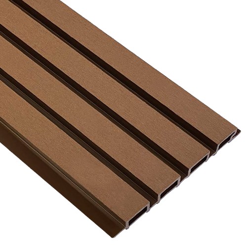 Фасадная реечная панель EasyDecking, Wood-X, Коричневый купить в Перми