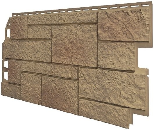 Фасадная панель VOX Sandstone (Сандстоун) светло-коричневого цвета купить в Перми