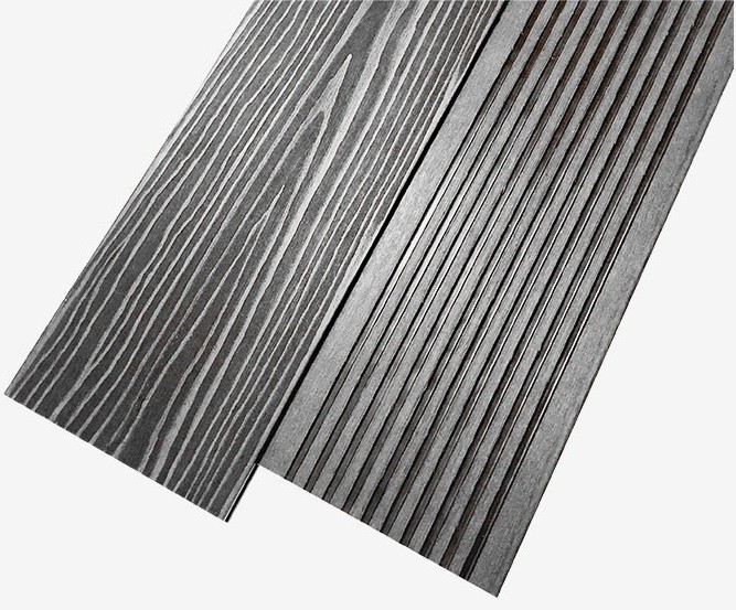 Террасная доска из ДПК RusDecking Unodeck Solid - Цвет: Серый купить в Перми