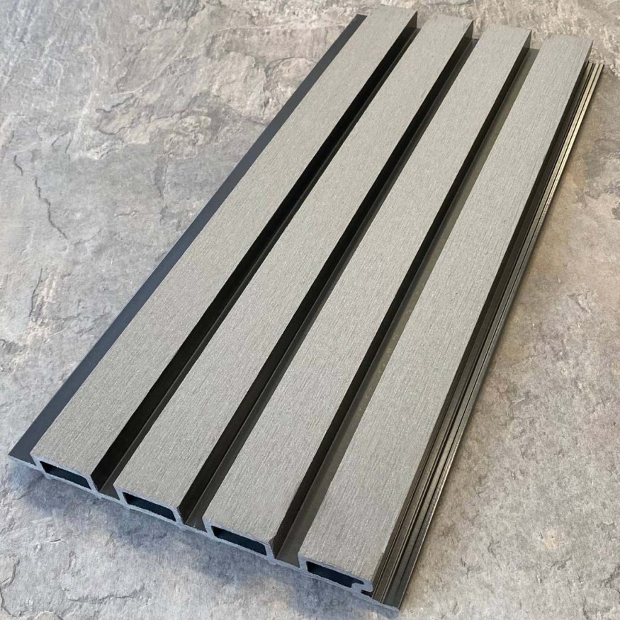 Фасадная реечная панель EasyDecking, Wood-X, Серый купить в Перми