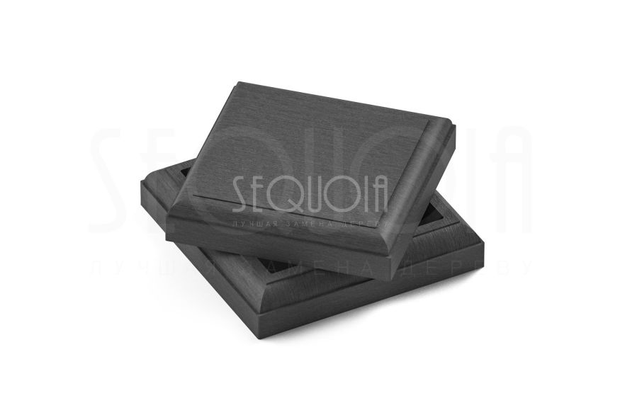Комплект крышки и юбки для столба SEQUOIA GRAY купить в Перми