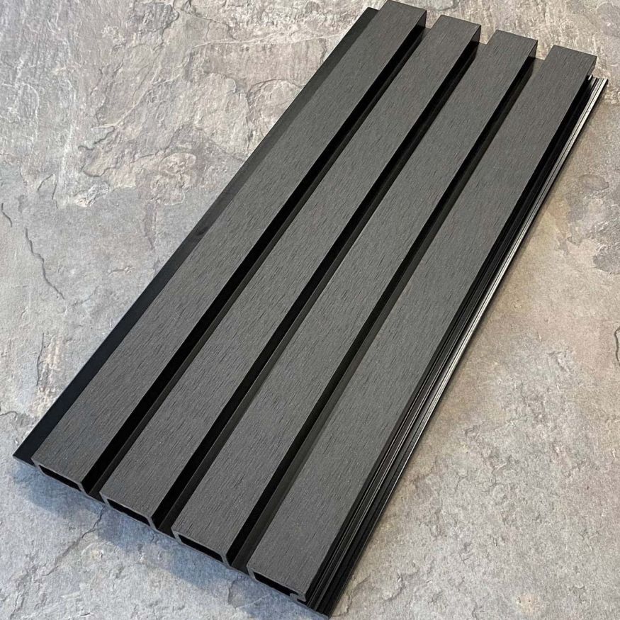 Фасадная реечная панель EasyDecking, Wood-X, Черное дерево купить в Перми