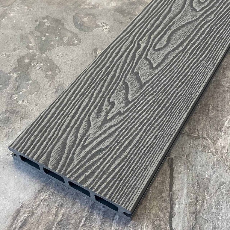 Террасная доска ДПК EasyDecking, Wood-X, Серый купить в Перми