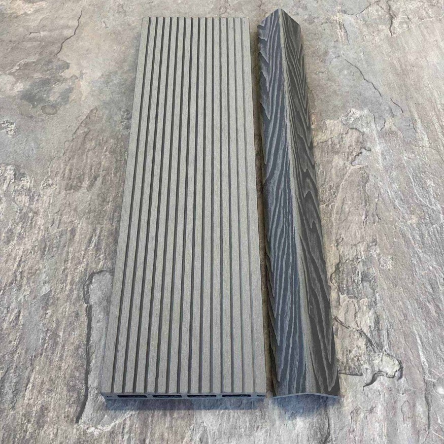 Террасная доска ДПК EasyDecking, Wood-X, Серый купить в Перми