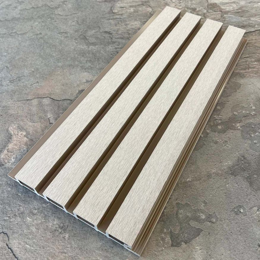 Фасадная реечная панель EasyDecking, Wood-X, Бежевый купить в Перми