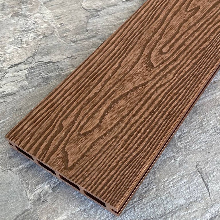 Террасная доска ДПК EasyDecking, Wood-X, Коричневый купить в Перми