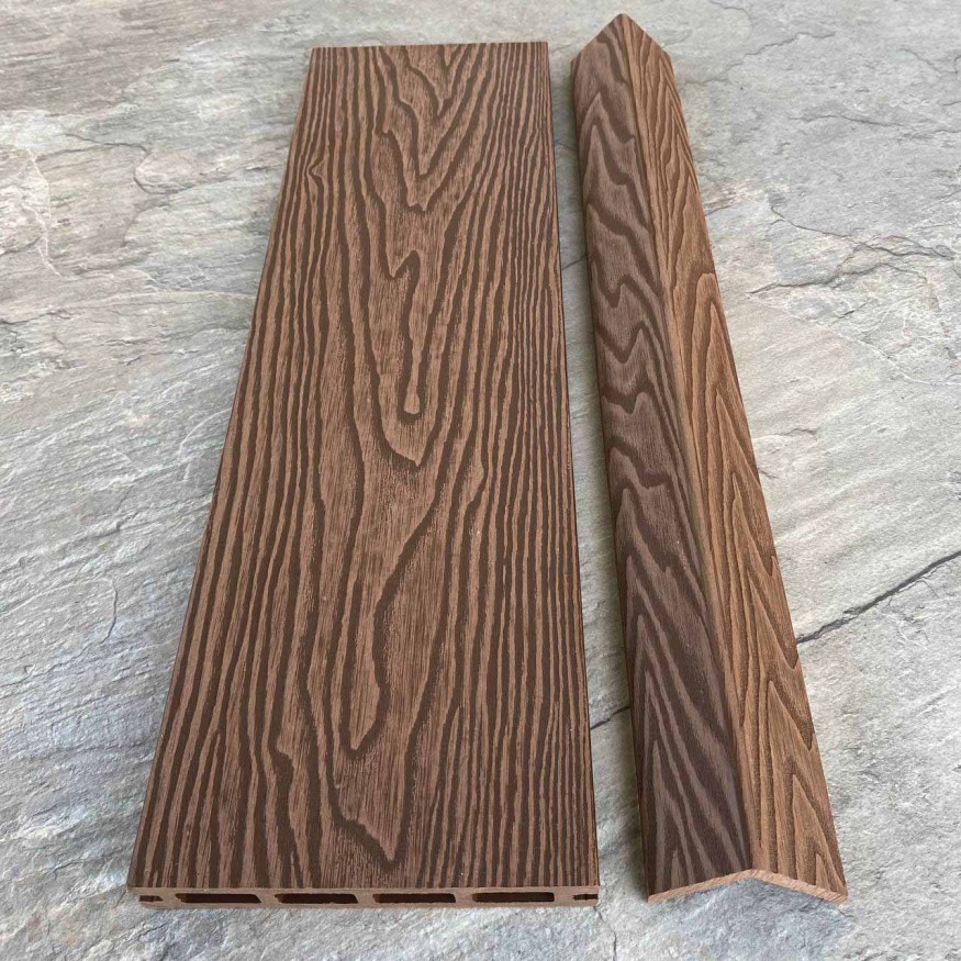 Террасная доска ДПК EasyDecking, Wood-X, Коричневый купить в Перми