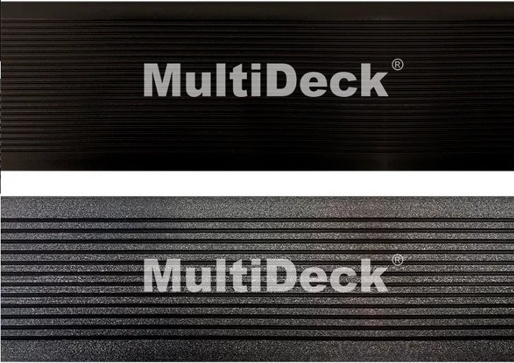 Террасная доска из ДПК MultiDeck Черный бархатный оттенок купить в Перми