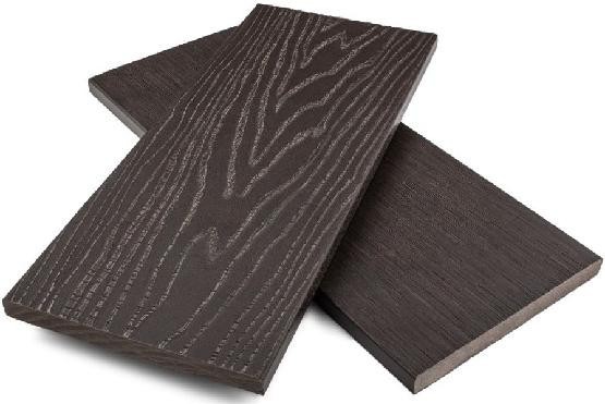 Полнотелая заборная доска ДПК NanoWood цвета Венге купить в Перми