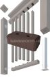 Крепление балясины Savewood купить в Перми