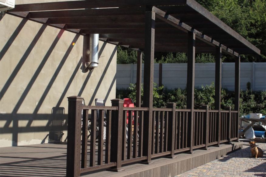 Комплект ограждения Holzhof Венге купить в Перми
