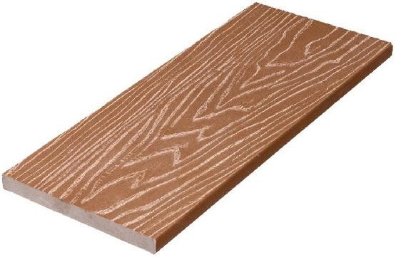 Полнотелая заборная доска ДПК NanoWood цвета Орех купить в Перми