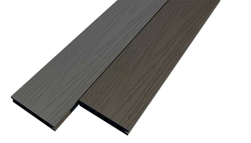Light Gray / Marengo | Двухсторонняя террасная доска WOODVEX Dual купить в Перми