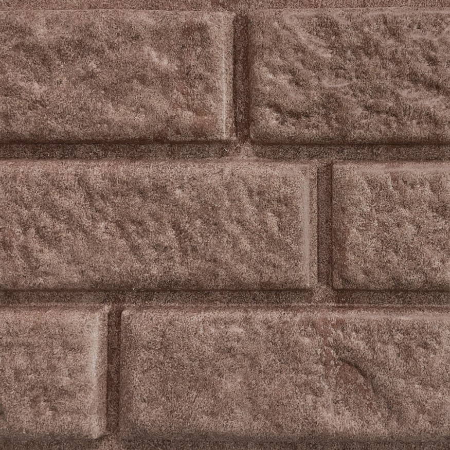 Виниловый сайдинг Fineber, BRICKHOUSE, Цвет: Коричневый купить в Перми