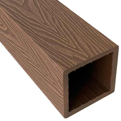 Столб для ограждения из ДПК EasyDecking, Wood-X, Коричневый купить в Перми