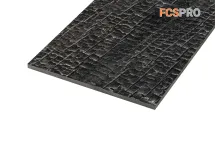 Фиброцементная панель FCSPRO Decor Wood Угольное