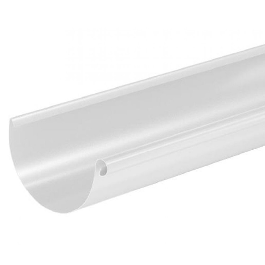 Водосточный желоб Aquasystem RR 20, белый, 3.00 м, 125/90 купить в Перми