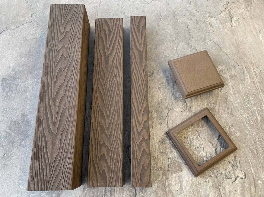 Перила для ограждений из ДПК EasyDecking, Wood-X, Венге купить в Перми