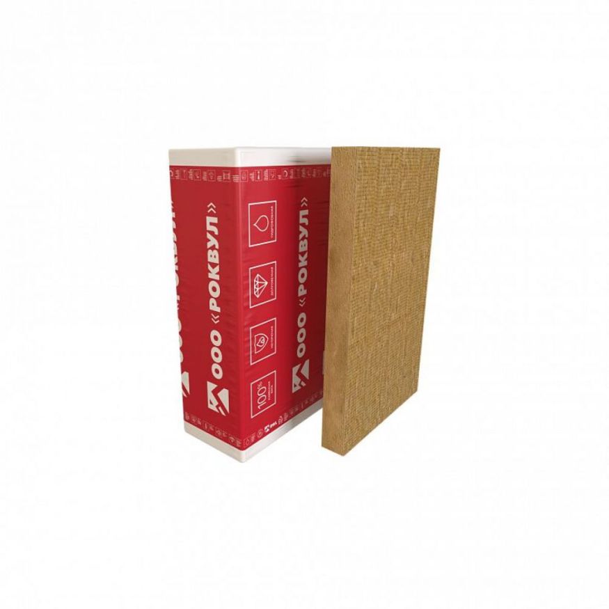 Утеплитель Rockwool РУФ БАТТС Н Оптима 100х600х1000/3шт/1.8м2/0.18м3 (32упак/палл) Rockwool купить в Перми