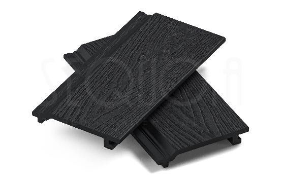 Доска фасадная ДПК 3D SEQUOIA Evolution WOOD BLACK  купить в Перми