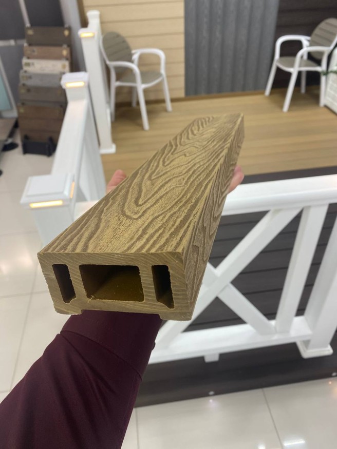 Перила для ограждений из ДПК EasyDecking, Wood-X, Дуб купить в Перми