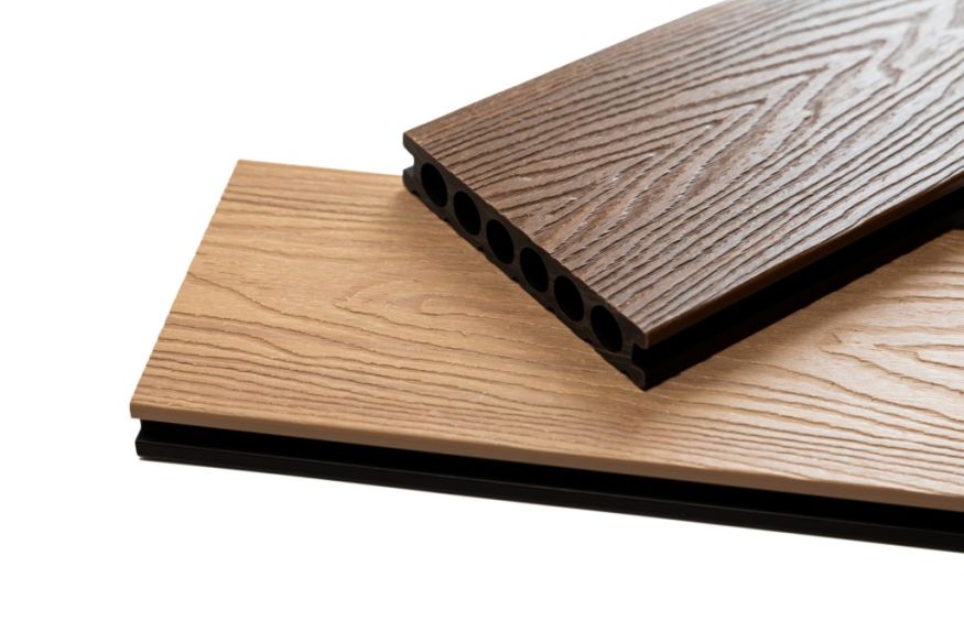 Террасная доска Ecodecking Скай коэкструзия Тик купить в Перми