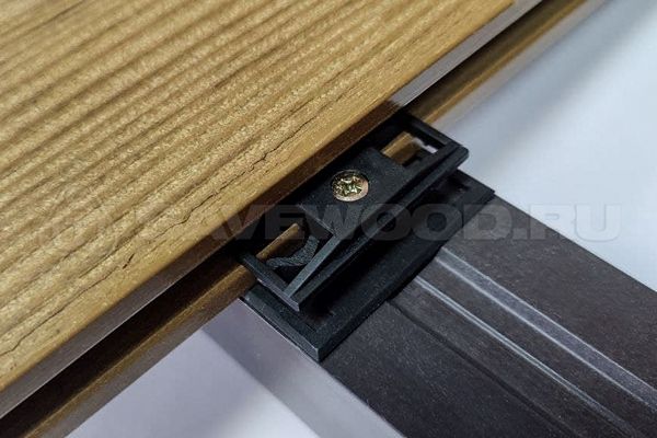 Кляммер для террасной доски пластиковый Savewood купить в Перми
