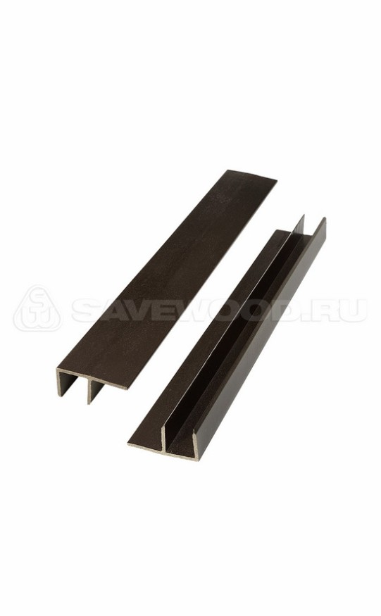 F-профиль ДПК Savewood, Темно-коричневый купить в Перми