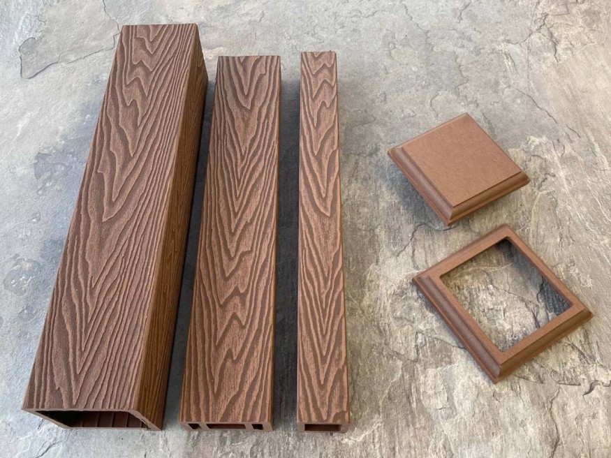 Балясина для ограждений из ДПК EasyDecking, Wood-X, Коричневый купить в Перми