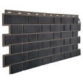 Фасадная панель FineBer, Кирпич облицовочный 3D, Мокрый асфальт купить в Перми