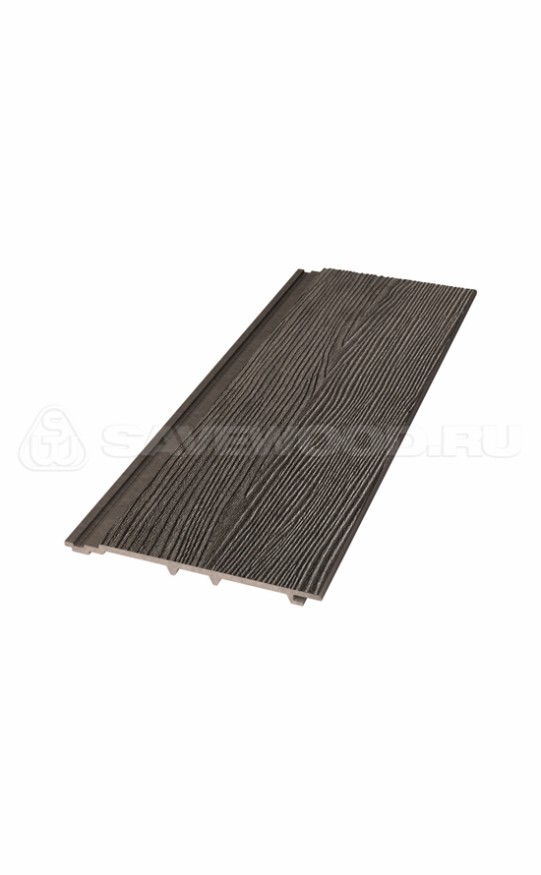 Сайдинг из ДПК SaveWood, SW Cedrus (R), Темно-коричневый купить в Перми