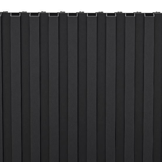Фасадная панель из ДПК SEQUOIA ЧЕРНАЯ купить в Перми