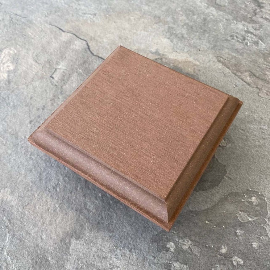 Крышка столба для ДПК ограждений EasyDecking, Wood-X, Коричневый купить в Перми