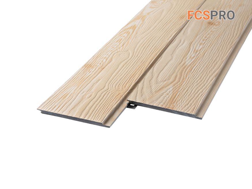 Фиброцементная панель FCSPRO Decor Wood Click Лиственница купить в Перми