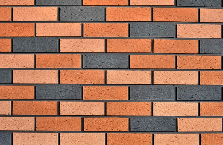 Кирпич клинкерный трехцветный №37 Фасадная плитка Кирисс купить в Перми