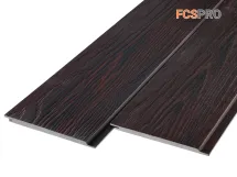 Фиброцементная панель FCSPRO Decor Wood Click Обожженное дерево