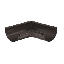 Угол желоба внутренний Aquasystem, PU MATT, RAL 8017 Темно Коричневый 150/100