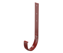 Кронштейн для желоба металлический Docke Standard, Красный цвет