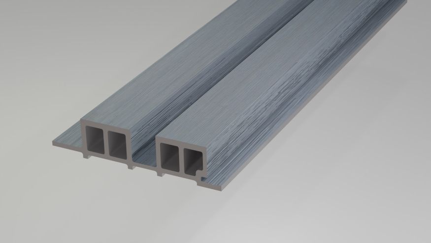 Реечная панель Woodwex, Lines, Light gray купить в Перми