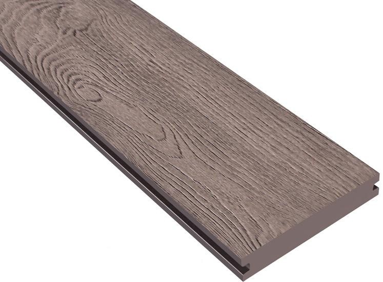 Террасная доска ДПК Outdoor 3D полнотелая NEVADA/CALIFORNIA BROWN коричневый микс. купить в Перми