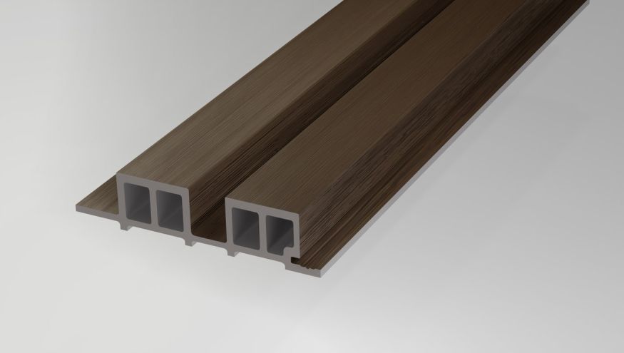 Реечная панель Woodwex, Lines, Milk Chocolate купить в Перми
