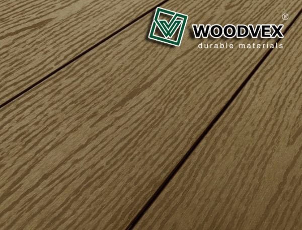 Террасная доска WOODVEX Select из ДПК цвета Кофе купить в Перми
